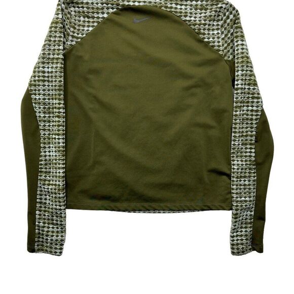 Nike‎ Pro Shirt Women’s Hyperwarm Cowl Mock Neck Pull Over Long Sleeve Training - Picture 9 of 12